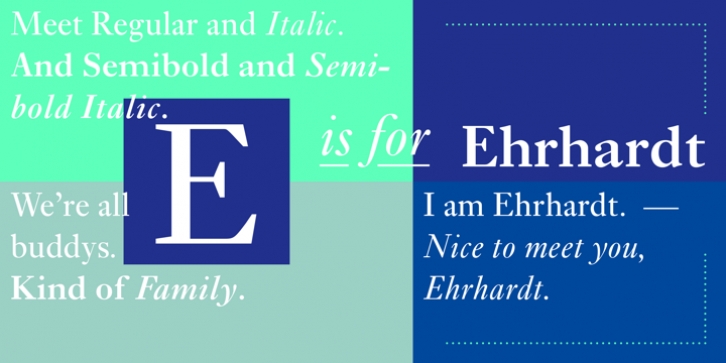 Ehrhardt Font Download