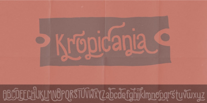 Kropicania Font Download