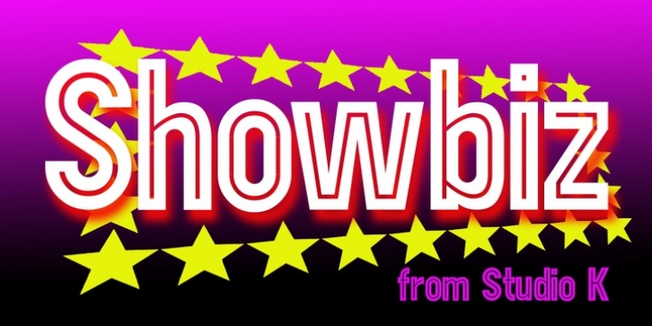 Showbiz Font Download