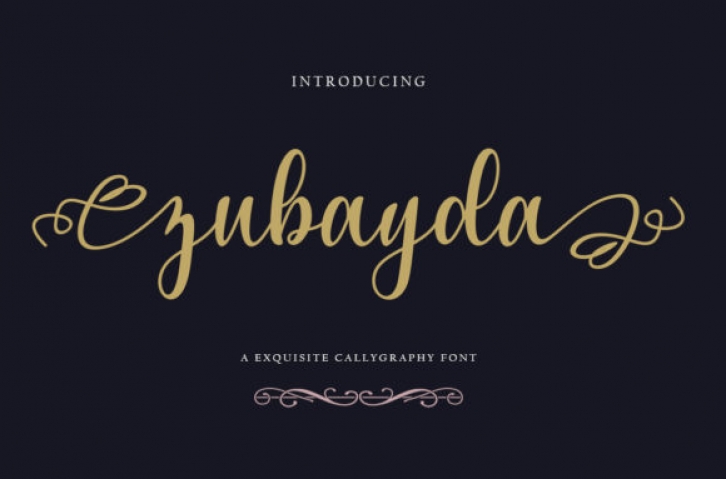 Zubayda Font Download