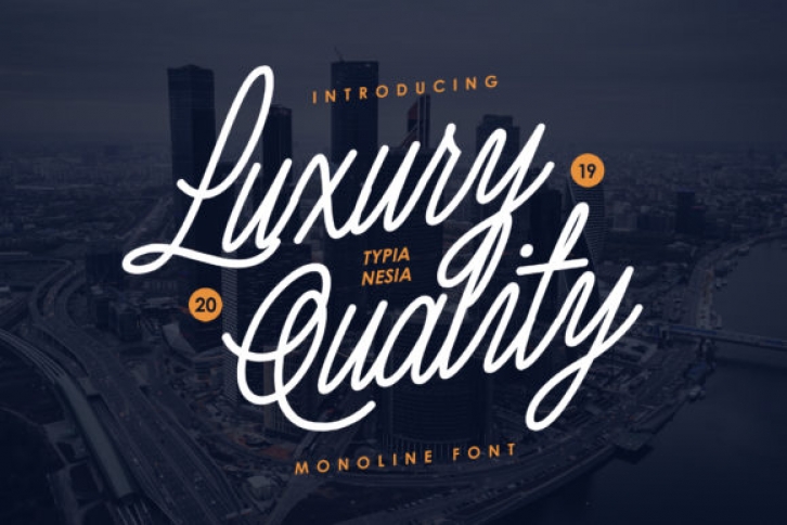 Luxury Quality Font Download