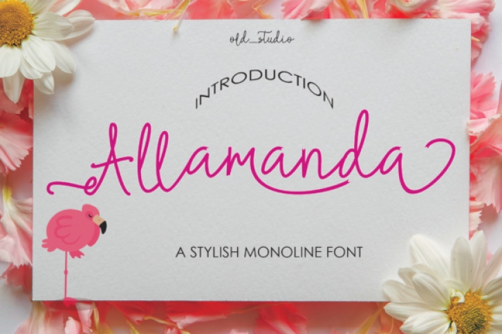 Allamanda Font Download