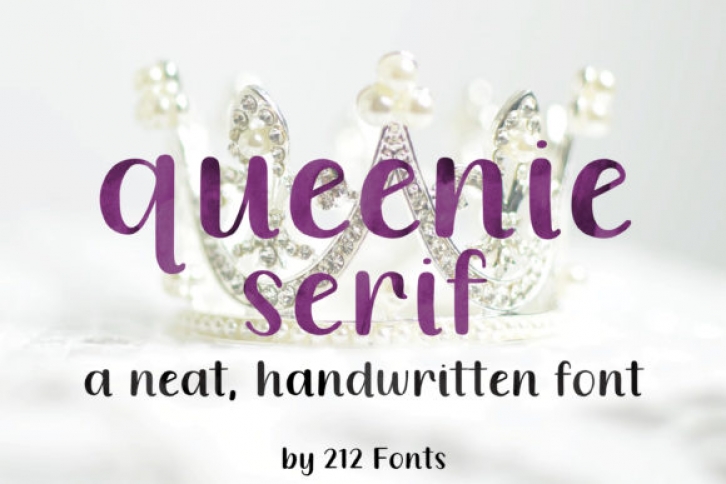 Queenie Serif Font Download