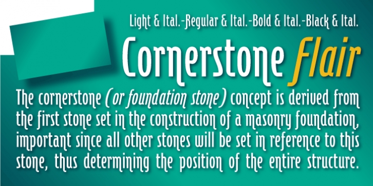 Cornerstone Flair Font Download