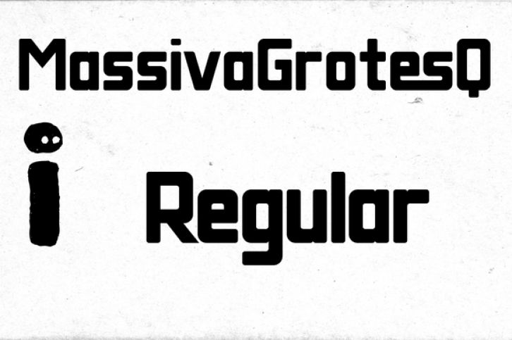 Massiva Grotesq Regular Font Download