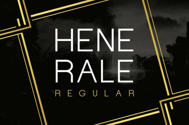 Henerale Regular Font Download