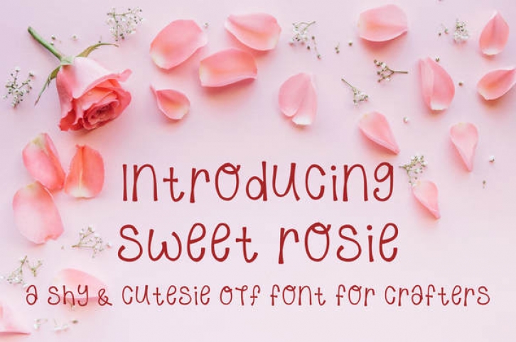 Sweet Rosie Font Download