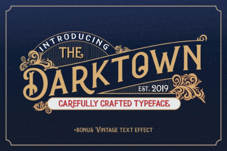 Darktown Font Download