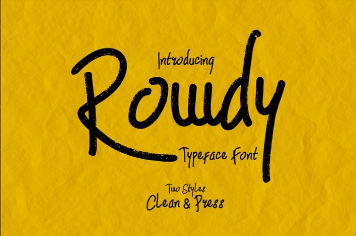 Rowdy Font Download