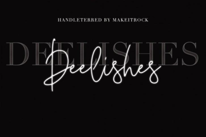 Deelishes Font Download