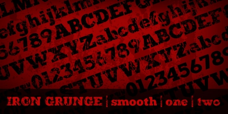 Iron Grunge Font Download