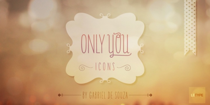 Only You Icons Font Download