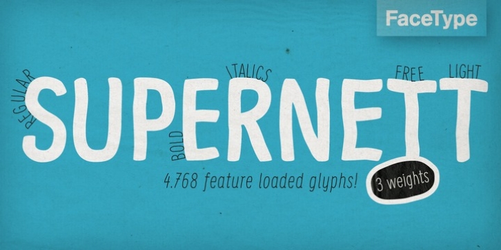 Supernett cn Font Download