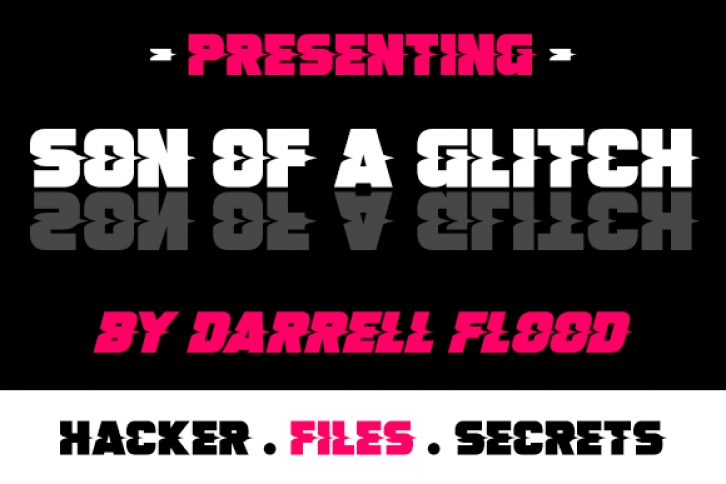 Son Of A Glitch Font Download