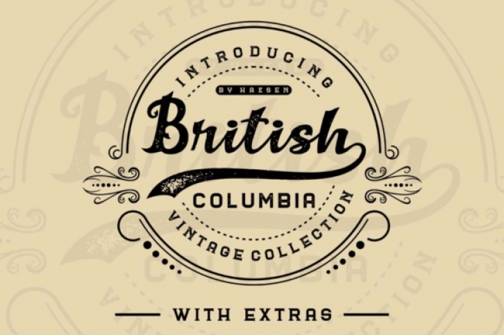 British Columbia Family Font Download