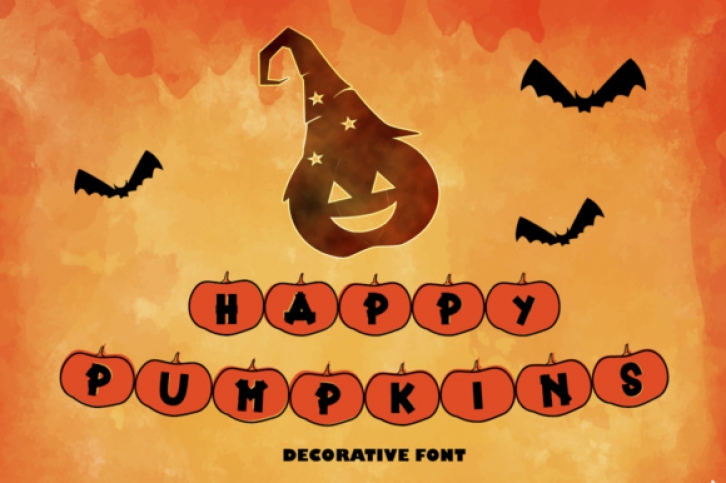 Happy Pumpkins Font Download