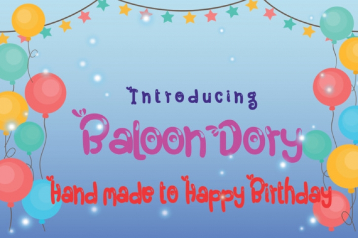 Baloon Dory Font Download