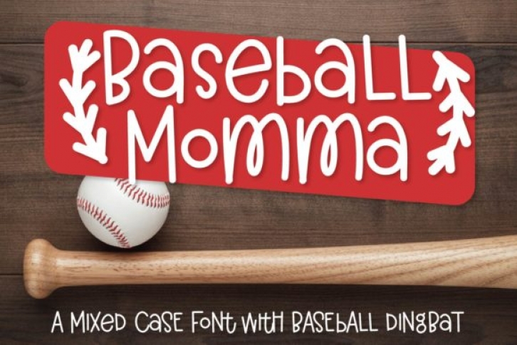Baseball Momma Duo Font Download