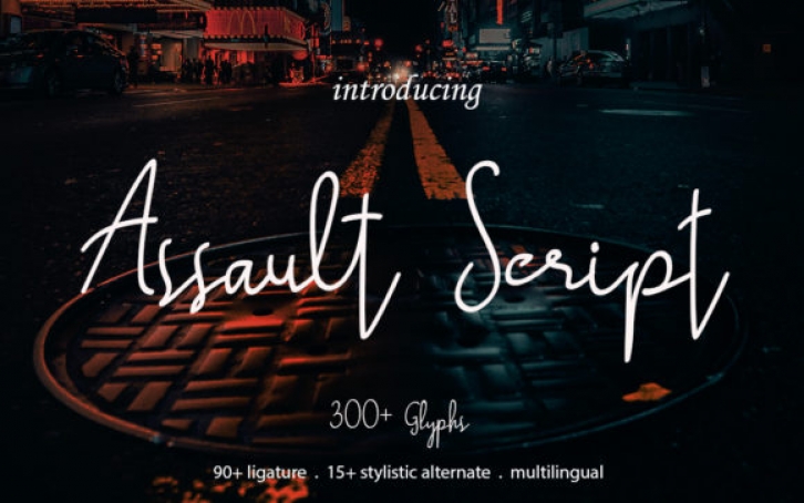 Assault Script Font Download