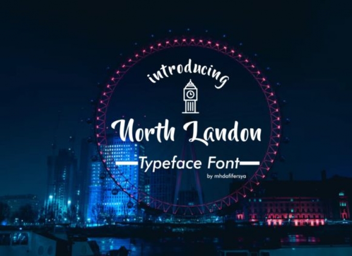 North Landon Script Font Download