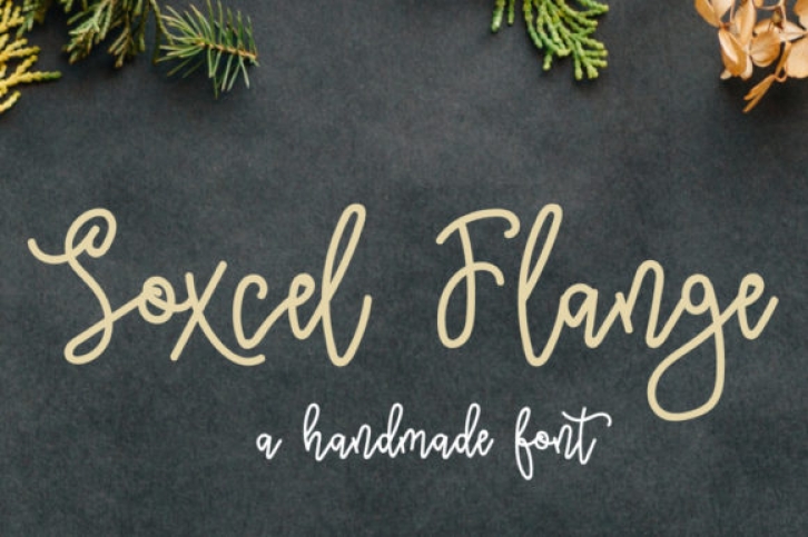 Soxcel Flange Font Download