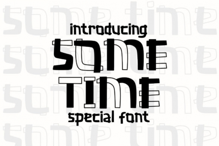 Some Time Font Download