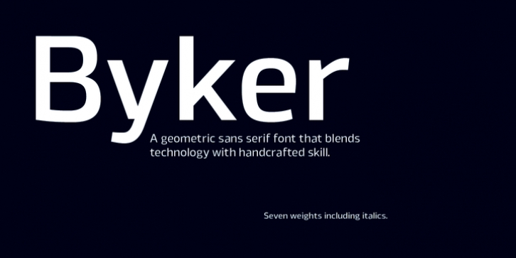 Byker Font Download