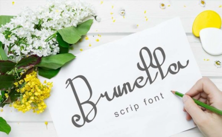 Brunella Font Download