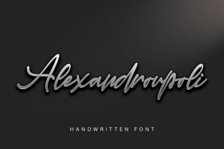 Alexandroupoli Font Download