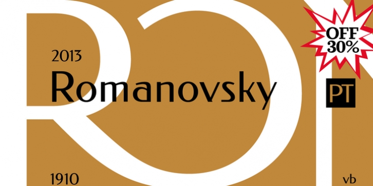 Romanovsky Font Download