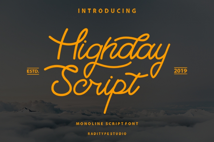 Highday Script Font Download