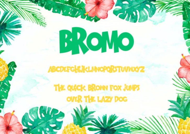 Bromo Font Download