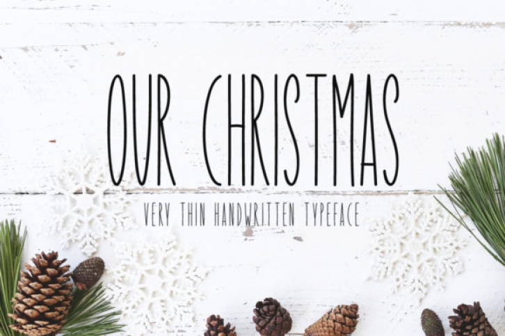 Our Christmas Font Download