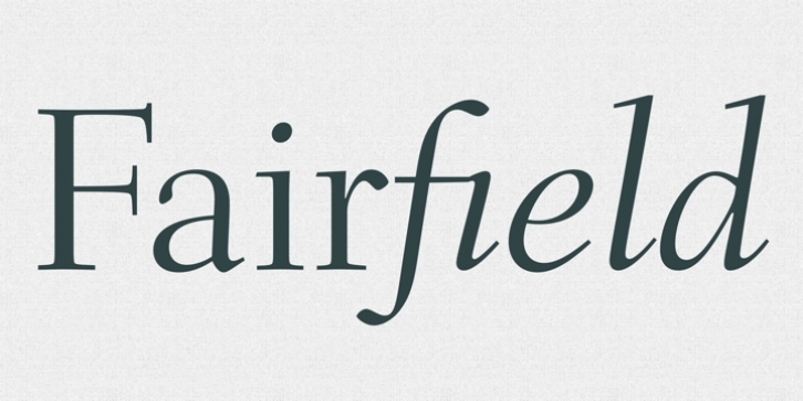 Fairfield Font Download