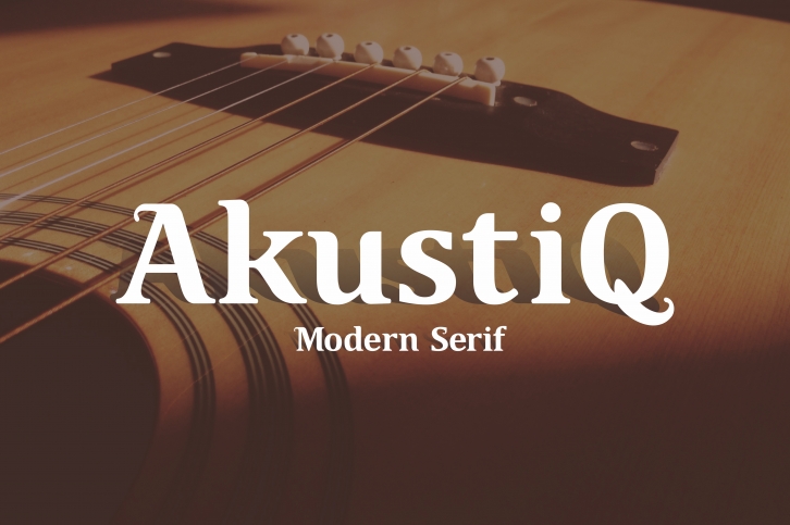 Akustiq Font Download