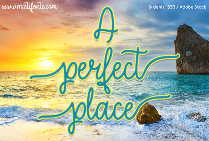 A Perfect Place Font Download