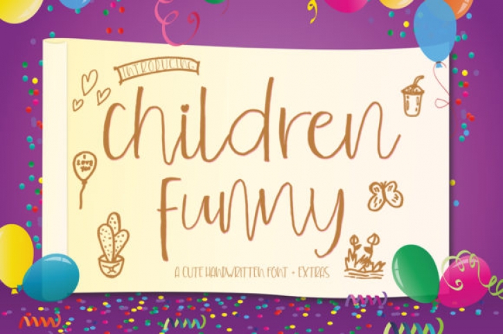 Children Funny Font Download