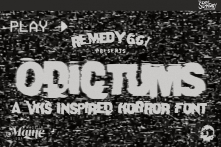 Odictums Font Download