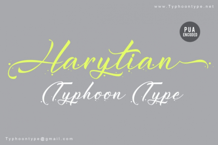 Harytian Font Download