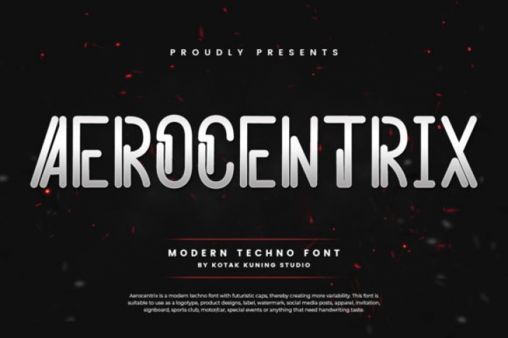 Aerocentrix Font Download