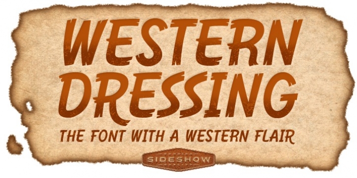 Western Dressing Font Download