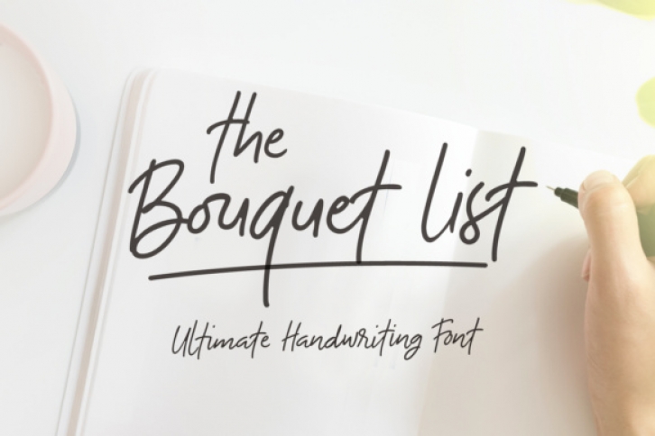 The Bouquet List Font Download