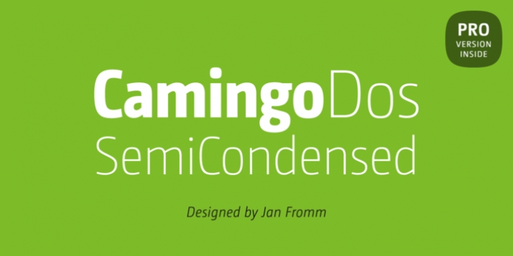 CamingoDos SemiCondensed Font Download