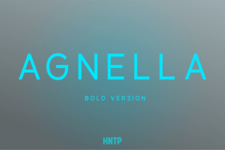 Agnella Bold Font Download