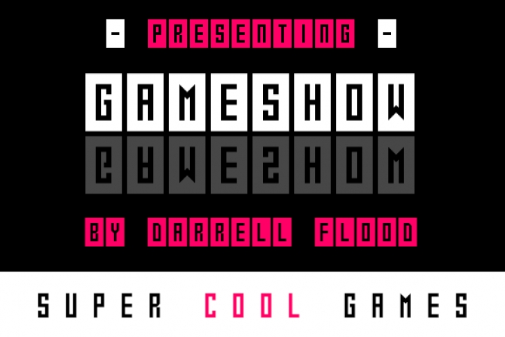 Gameshow Font Download