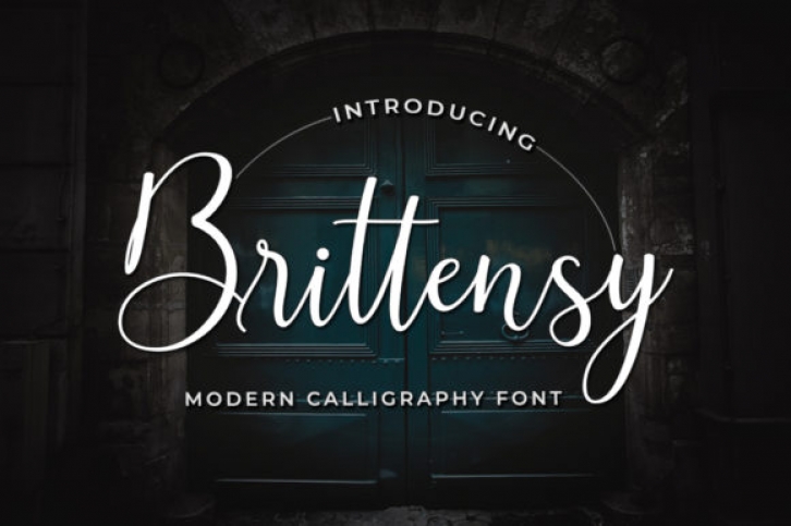 Brittensy Font Download