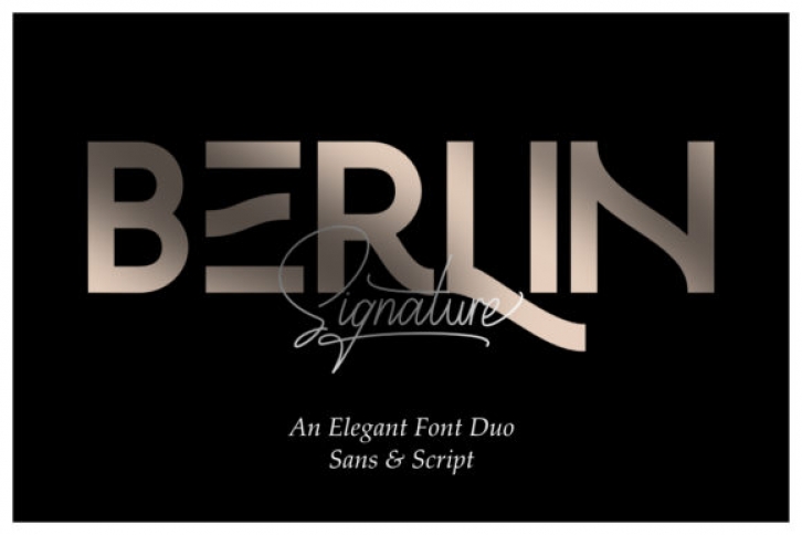 Berlin Duo Font Download