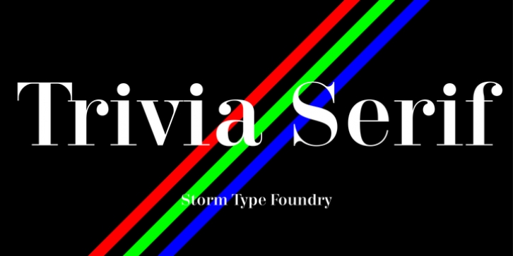 Trivia Serif Font Download