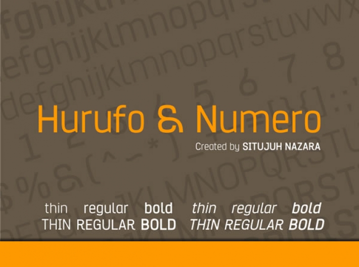 Hurufo Numero Font Download