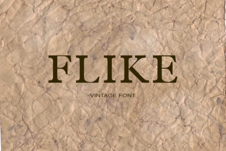 Flike Font Download